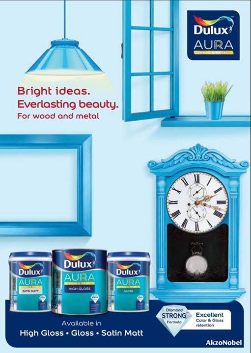 Dulux ICI STELLAR (Aura) Hi Gloss Wood & Metal 5L
